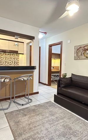 Apartamento para alugar com 59m², 1 quarto e 1 vaga Apartamento para alugar com 59m², 1 quarto e 1 vagaSala