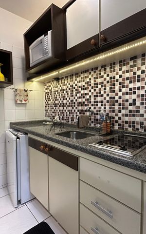 Apartamento para alugar com 59m², 1 quarto e 1 vaga Apartamento para alugar com 59m², 1 quarto e 1 vagaCozinha
