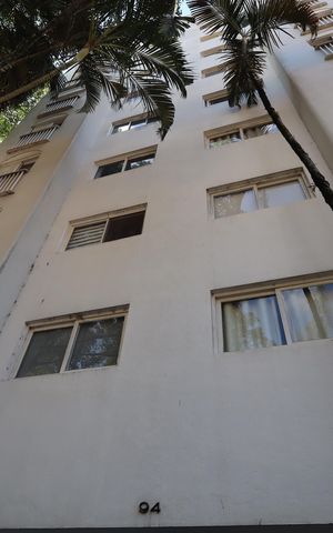 Apartamento para alugar com 40m², 1 quarto e 1 vagaFachada