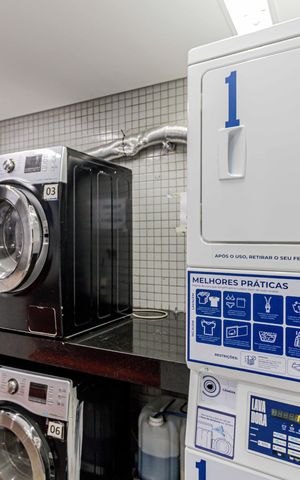 Studio para alugar com 60m², 1 quarto e 1 vaga Studio para alugar com 60m², 1 quarto e 1 vagaÁrea comum - Lavanderia