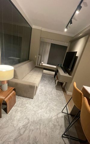 Apartamento à venda com 35m², 1 quarto e 1 vaga Apartamento à venda com 35m², 1 quarto e 1 vagaSala