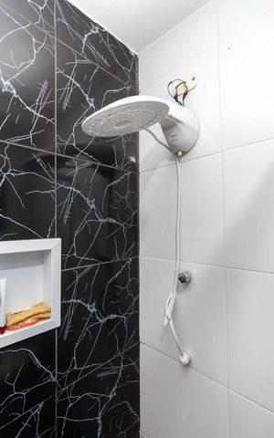 Casa à venda com 70m², 2 quartos e 1 vagaBanheiro da Suíte 1