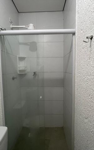 Studio para alugar com 10m², 1 quarto e sem vaga Studio para alugar com 10m², 1 quarto e sem vagaBanheiro