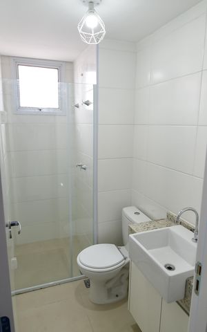 Apartamento à venda com 60m², 2 quartos e 1 vagaBanheiro Suíte