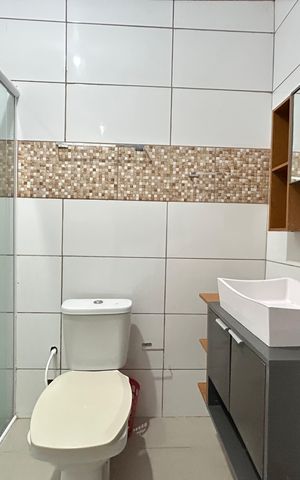 Apartamento para alugar com 150m², 2 quartos e 3 vagas Apartamento para alugar com 150m², 2 quartos e 3 vagasBanheiro da Suíte