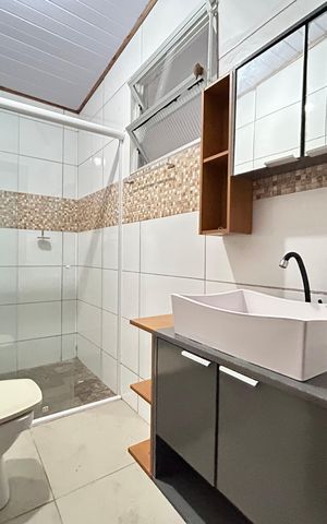 Casa de condomínio para alugar com 149m², 2 quartos e 3 vagas Casa de condomínio para alugar com 149m², 2 quartos e 3 vagasBanheiro