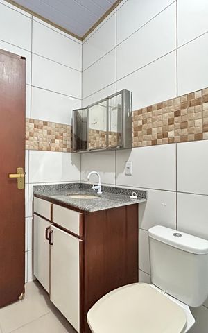 Casa de condomínio para alugar com 150m², 2 quartos e 3 vagas Casa de condomínio para alugar com 150m², 2 quartos e 3 vagasBanheiro suíte 1