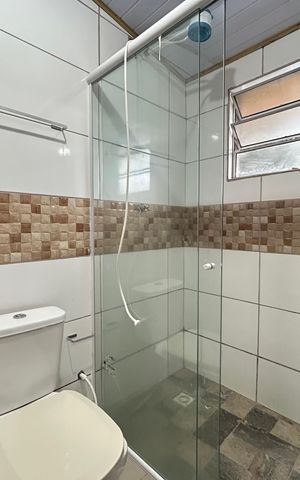 Casa de condomínio para alugar com 149m², 2 quartos e 3 vagasBanheiro 