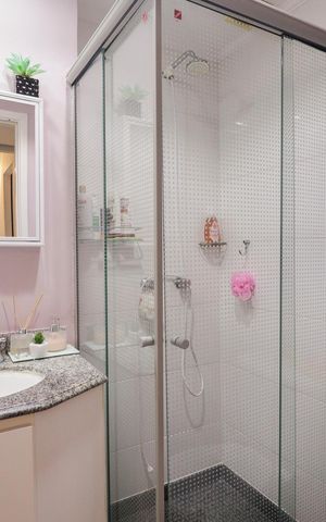 Apartamento à venda com 60m², 2 quartos e 2 vagas Apartamento à venda com 60m², 2 quartos e 2 vagasBanheiro Social