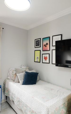 Apartamento à venda com 60m², 2 quartos e 2 vagas Apartamento à venda com 60m², 2 quartos e 2 vagasQuarto 1