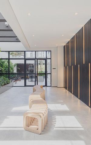 Apartamento para alugar com 35m², 1 quarto e sem vagaHall social