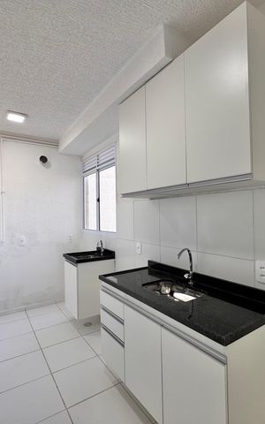 Apartamento à venda com 43m², 2 quartos e 1 vaga Apartamento à venda com 43m², 2 quartos e 1 vagaCozinha e Área de Serviço