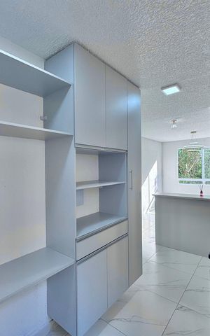 Apartamento à venda com 43m², 2 quartos e 1 vaga Apartamento à venda com 43m², 2 quartos e 1 vagaCozinha e Área de Serviço