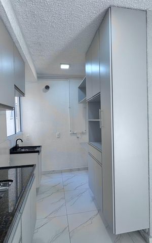 Apartamento à venda com 43m², 2 quartos e 1 vaga Apartamento à venda com 43m², 2 quartos e 1 vagaCozinha e Área de Serviço
