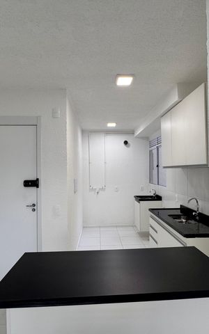 Apartamento à venda com 43m², 2 quartos e 1 vaga Apartamento à venda com 43m², 2 quartos e 1 vagaSala - Cozinha