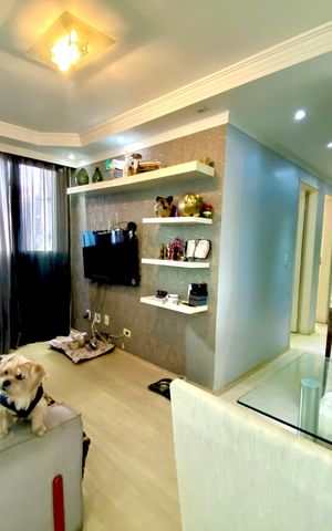 Apartamento à venda com 45m², 2 quartos e 1 vaga