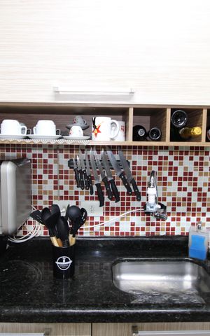 Apartamento à venda com 52m², 2 quartos e 1 vagaCozinha