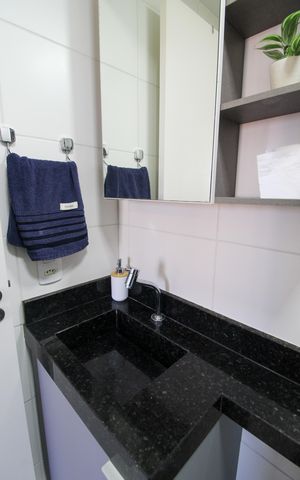 Apartamento à venda com 32m², 2 quartos e sem vaga Apartamento à venda com 32m², 2 quartos e sem vagaBanheiro