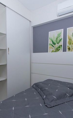 Apartamento à venda com 35m², 1 quarto e 1 vaga