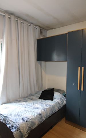 Casa de condomínio à venda com 67m², 2 quartos e 1 vagaQuarto 2