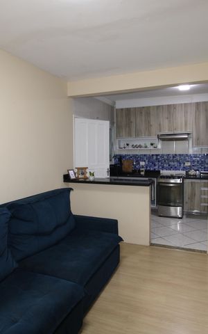 Casa de condomínio à venda com 67m², 2 quartos e 1 vagaSala