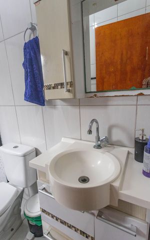 Casa à venda com 150m², 2 quartos e 2 vagas Casa à venda com 150m², 2 quartos e 2 vagasBanheiro da suíte 1