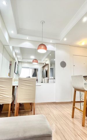 Apartamento à venda com 52m², 2 quartos e 1 vaga Apartamento à venda com 52m², 2 quartos e 1 vagaSala