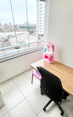 Apartamento à venda com 52m², 2 quartos e 1 vaga Apartamento à venda com 52m², 2 quartos e 1 vagaVaranda da Sala