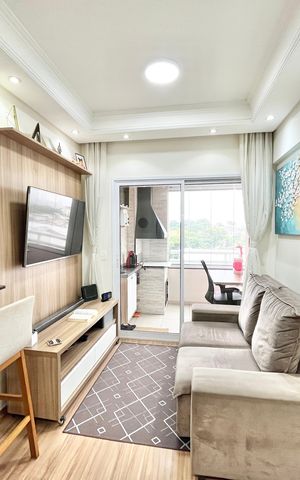Apartamento à venda com 52m², 2 quartos e 1 vaga Apartamento à venda com 52m², 2 quartos e 1 vagaSala