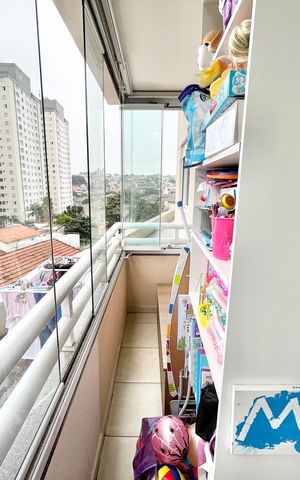 Apartamento à venda com 52m², 2 quartos e 1 vaga Apartamento à venda com 52m², 2 quartos e 1 vagaVaranda da Sala