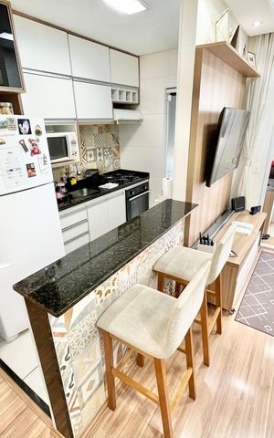 Apartamento à venda com 52m², 2 quartos e 1 vaga Apartamento à venda com 52m², 2 quartos e 1 vagaCozinha