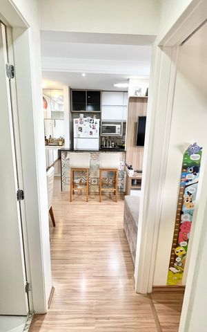 Apartamento à venda com 52m², 2 quartos e 1 vaga Apartamento à venda com 52m², 2 quartos e 1 vagaCorredor