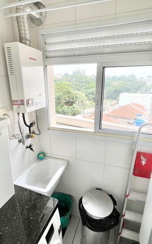 Apartamento à venda com 52m², 2 quartos e 1 vaga Apartamento à venda com 52m², 2 quartos e 1 vagaÁrea de Serviço