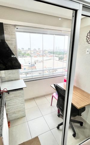 Apartamento à venda com 52m², 2 quartos e 1 vaga Apartamento à venda com 52m², 2 quartos e 1 vagaVaranda da Sala