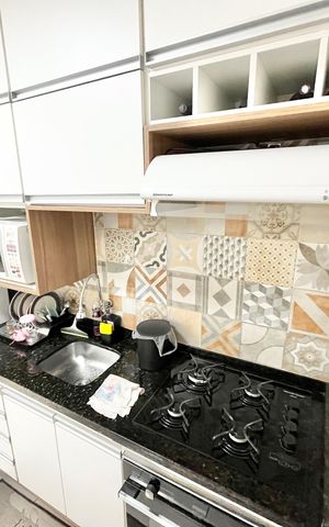Apartamento à venda com 52m², 2 quartos e 1 vaga Apartamento à venda com 52m², 2 quartos e 1 vagaCozinha