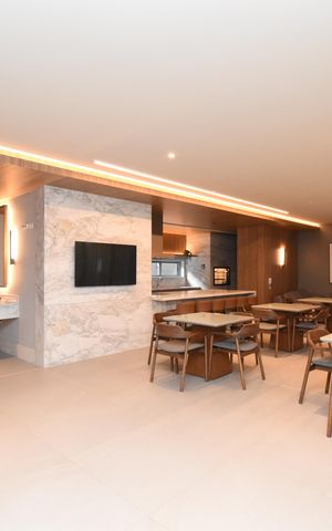 Apartamento para alugar com 80m², 1 quarto e 1 vagaÁrea comum - Salão de festas