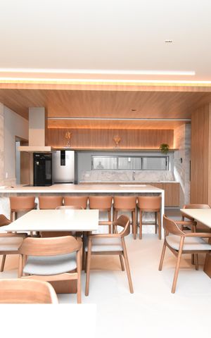 Apartamento para alugar com 80m², 1 quarto e 1 vagaÁrea comum - Salão de festas
