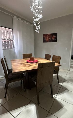 Casa à venda com 140m², 3 quartos e 2 vagas Casa à venda com 140m², 3 quartos e 2 vagasSala de Jantar