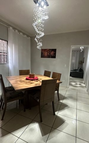 Casa à venda com 140m², 3 quartos e 2 vagas Casa à venda com 140m², 3 quartos e 2 vagasSala de Jantar