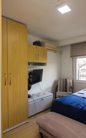 Apartamento à venda com 49m², 1 quarto e sem vaga Apartamento à venda com 49m², 1 quarto e sem vagaquarto