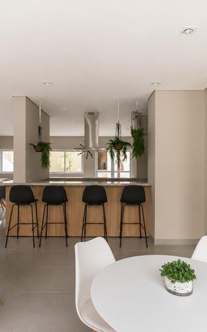 Apartamento para alugar com 34m², 1 quarto e sem vaga Apartamento para alugar com 34m², 1 quarto e sem vagaÁrea comum - Salão de festas