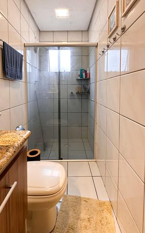Apartamento à venda com 55m², 2 quartos e 1 vaga Apartamento à venda com 55m², 2 quartos e 1 vagaBanheiro Social
