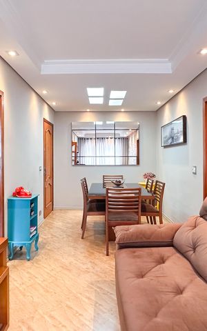 Apartamento à venda com 55m², 2 quartos e 1 vaga Apartamento à venda com 55m², 2 quartos e 1 vagaSala