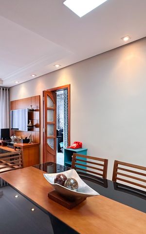 Apartamento à venda com 55m², 2 quartos e 1 vaga Apartamento à venda com 55m², 2 quartos e 1 vagaSala