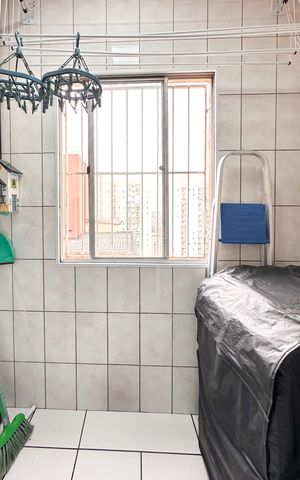 Apartamento à venda com 55m², 2 quartos e 1 vaga Apartamento à venda com 55m², 2 quartos e 1 vagaÁrea de Serviço