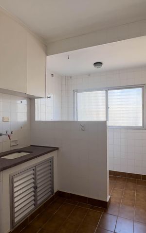 Apartamento à venda com 40m², 1 quarto e sem vaga Apartamento à venda com 40m², 1 quarto e sem vagaCozinha e área de serviço