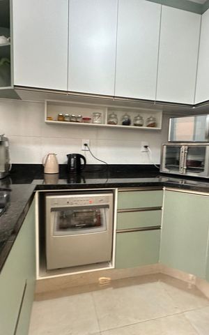 Casa de condomínio à venda com 57m², 2 quartos e 2 vagasCozinha