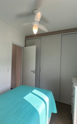 Casa de condomínio à venda com 57m², 2 quartos e 2 vagasSuíte 1