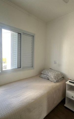 Casa de condomínio à venda com 57m², 2 quartos e 2 vagasSuíte 2