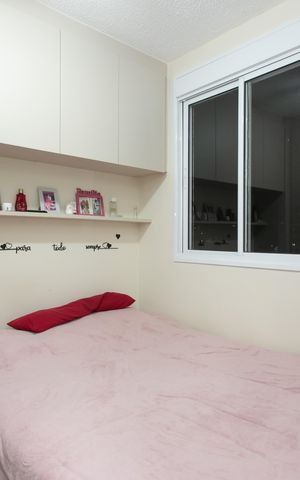 Apartamento à venda com 40m², 2 quartos e 1 vagaQuarto 2